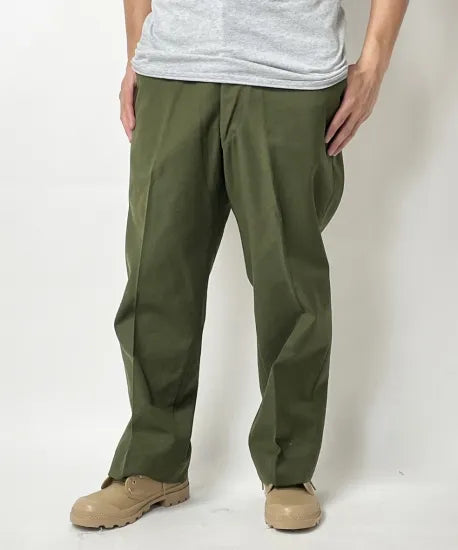 アメリカ軍 OD ウール M-51 フィールドパンツ ブラス製ジッパーフライ 上質USED =