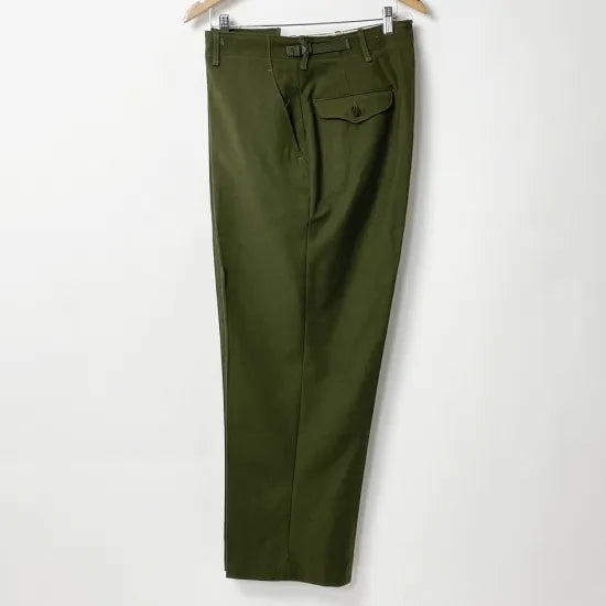 アメリカ軍 OD ウール M-51 フィールドパンツ ブラス製ジッパーフライ 上質USED =