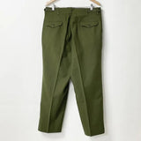 アメリカ軍 OD ウール M-51 フィールドパンツ ブラス製ジッパーフライ 上質USED =