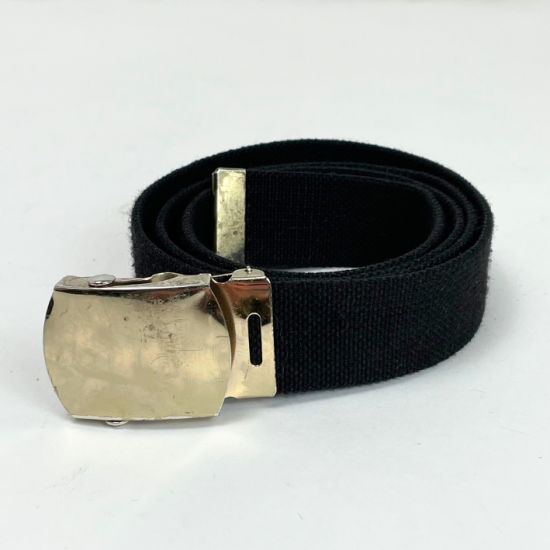 イギリス軍 ブラック 30mm ウェブベルト USED -