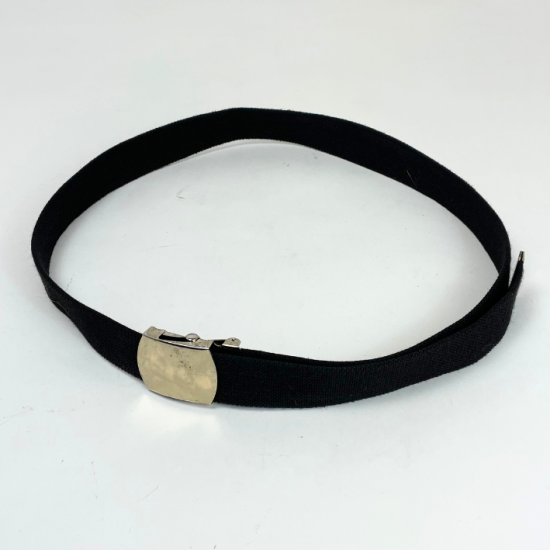 イギリス軍 ブラック 30mm ウェブベルト USED -