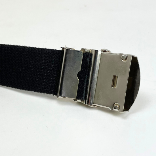 イギリス軍 ブラック 30mm ウェブベルト USED -
