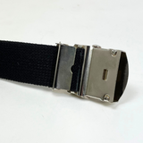 イギリス軍 ブラック 30mm ウェブベルト USED -