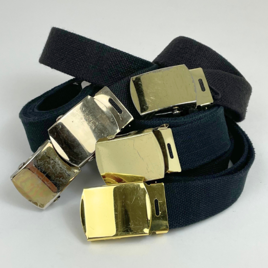 イギリス軍 ブラック 30mm ウェブベルト USED -