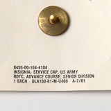 アメリカ陸軍 U.S.ARMY ROTC サービスキャップバッジ 新品 17NA-