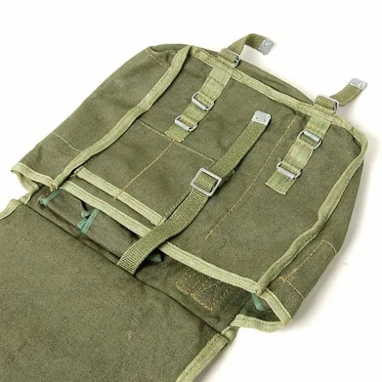 ポーランド軍 グリーン ビンテージ キャンバス ブレッドバッグ 新品 =