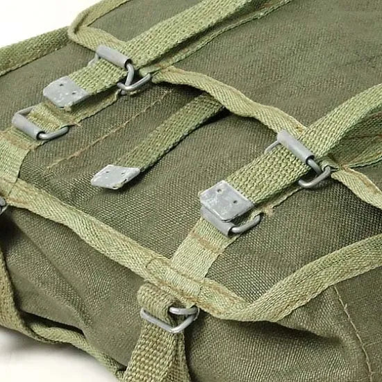 ポーランド軍 グリーン ビンテージ キャンバス ブレッドバッグ 新品 =