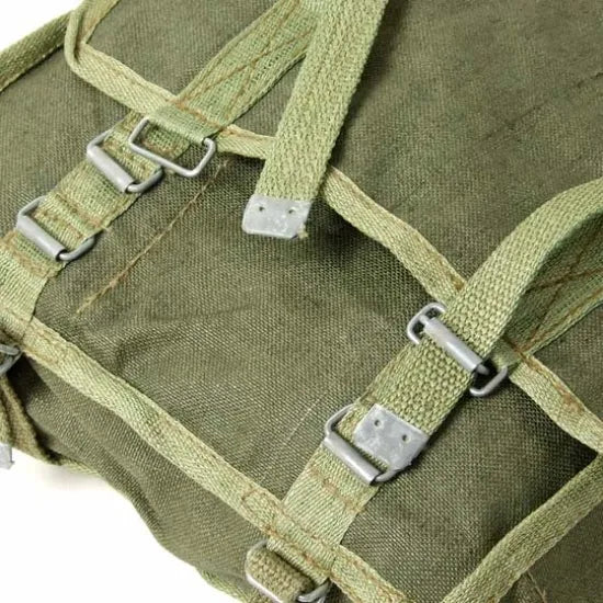 ポーランド軍 グリーン ビンテージ キャンバス ブレッドバッグ 新品 =