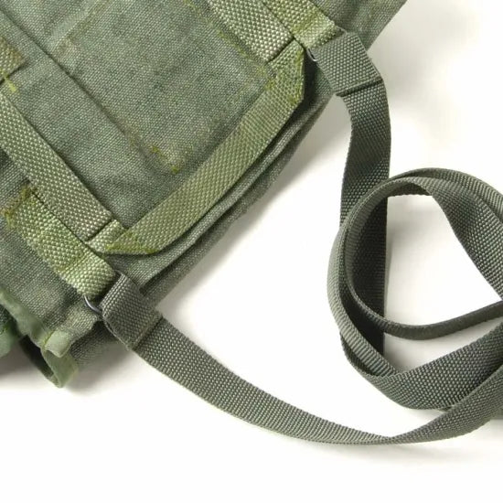 ポーランド軍 グリーン ビンテージ キャンバス ブレッドバッグ 新品 =