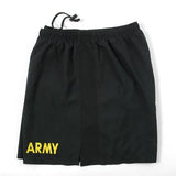 アメリカ軍 U.S.ARMY ブラック 後期型 APFU トレーニング ショートパンツ ニアニュー PT-SHORTS-GN2-