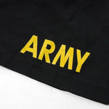 アメリカ軍 U.S.ARMY ブラック 後期型 APFU トレーニング ショートパンツ ニアニュー PT-SHORTS-GN2-