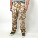 イギリス軍 DPM デザートカモ トロピカル コンバットパンツ USED =