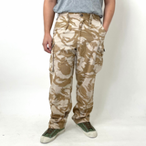 イギリス軍 DPM デザートカモ トロピカル コンバットパンツ USED =