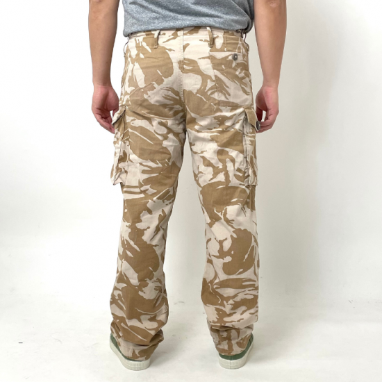 イギリス軍 DPM デザートカモ トロピカル コンバットパンツ USED =