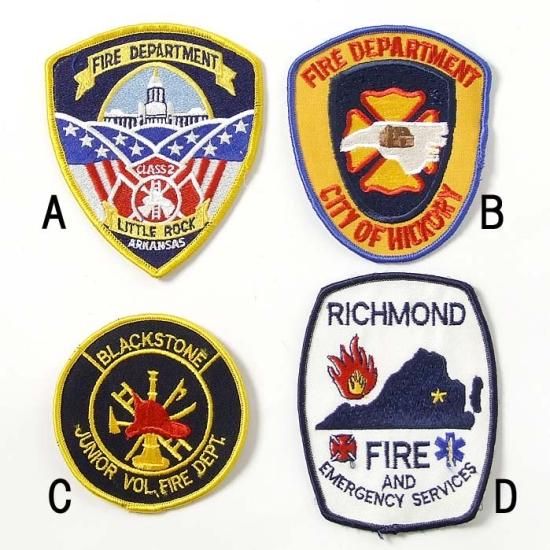 アメリカ消防 Fire Dept. ビンテージワッペン 新品 FD2- – L.A.BOY
