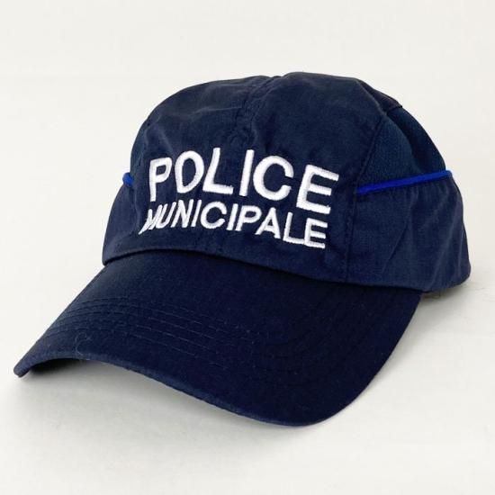 フランス警備隊 ネイビー MUNICIPALE ポリスキャップ 新品 MCAP10