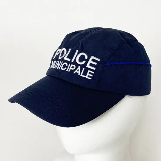 フランス警備隊 ネイビー MUNICIPALE ポリスキャップ 新品 MCAP10