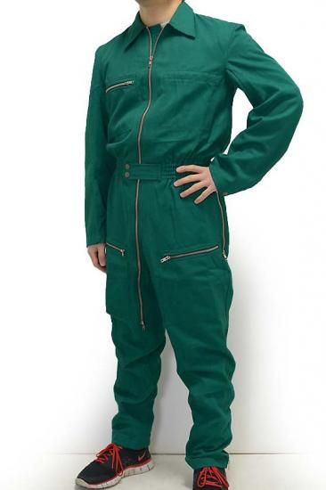 オーストリア軍 グリーン メカニック カバーオール 新品 580N