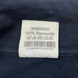 ドイツ消防 FEUERWEHR ネイビー ハーフジップ スウェットシャツ USED =