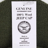 アメリカ軍 ウール JEEPキャップ 新品 M23N-