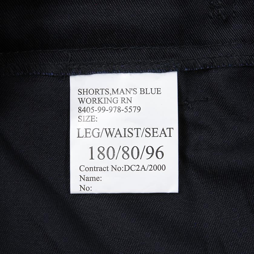 【スモール&ビッグ特価】イギリス海軍 ROYAL NAVY ワーク ショートパンツ USED 210U-SB-