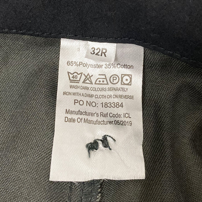 (8/22まで特価)イギリス郵便 Royal Mail ダークグレー ワークパンツ 新品 230N=