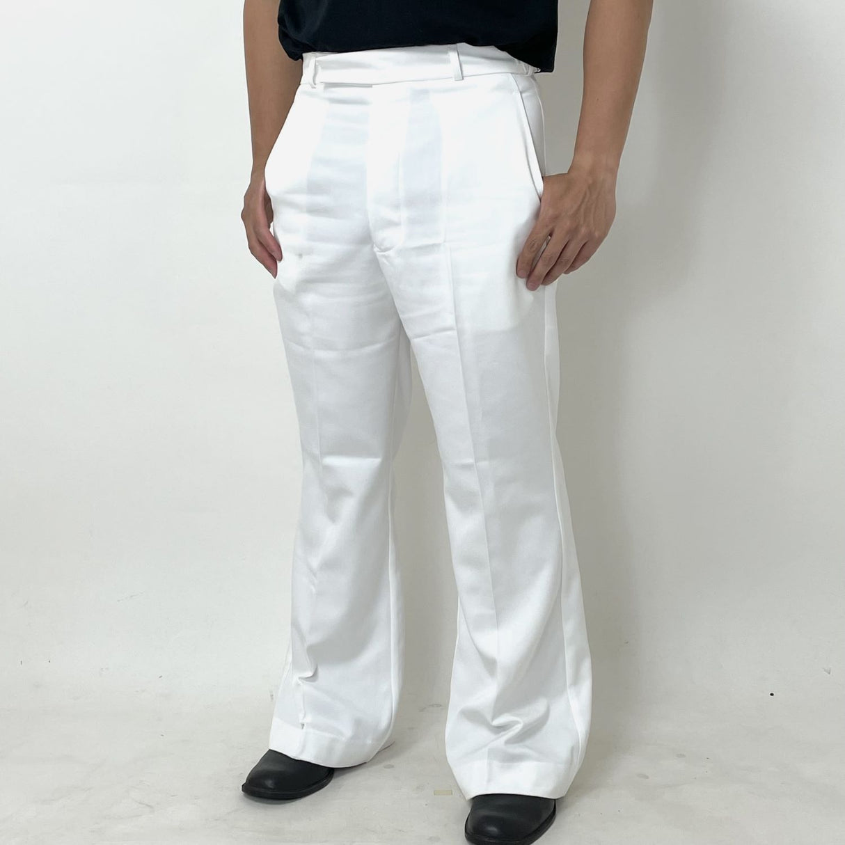 イギリス海軍 Royal Navy ホワイト、セーラーパンツ (新品）243N＝