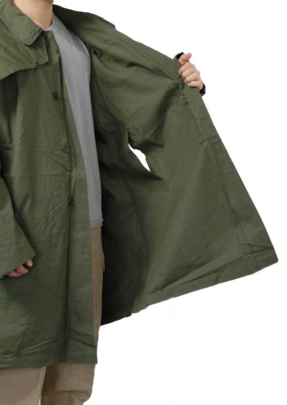 フランス軍 OD ビンテージ フロックコート 新品 634N
