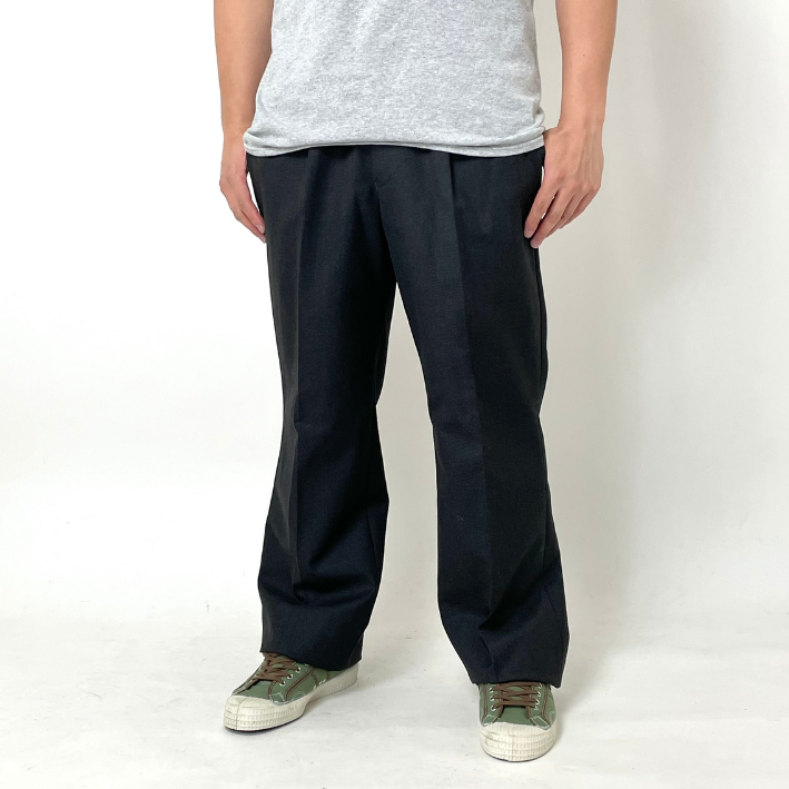 ドイツ軍 ダークグレー オフィサーパンツ 新品 327GN=