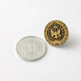 アメリカ陸軍 U.S.ARMY 丸型 シビリアンサービス襟章 新品 34N-