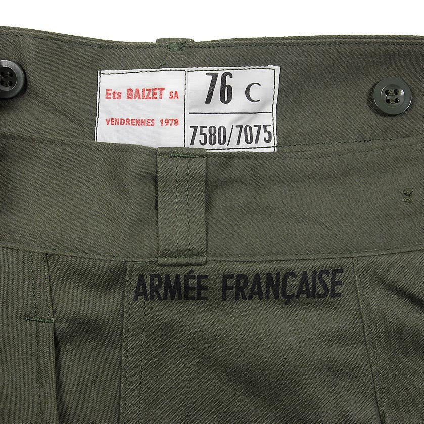 フランス軍 OD ビンテージ M-64 カーゴパンツ USED 401U=