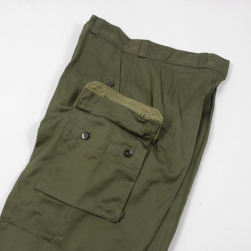 フランス軍 OD ビンテージ M-64 カーゴパンツ USED 401U=