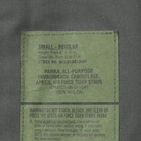 アメリカ空軍 USAF デジタルタイガーストライプ ABU APECS パーカー 新品 408N2