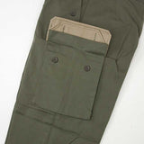 フランス軍 OD ビンテージ M-64 カーゴパンツ USED 401U=