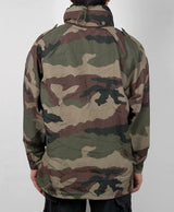 【訳あり】フランス軍 CCE カモフラージュ レインジャーパーカー USED 433UD