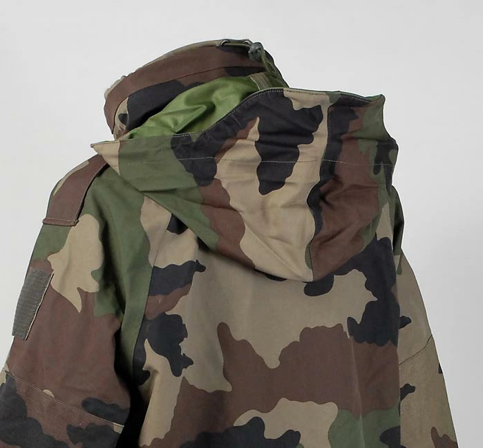 【訳あり】フランス軍 CCE カモフラージュ レインジャーパーカー USED 433UD