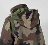 【訳あり】フランス軍 CCE カモフラージュ レインジャーパーカー USED 433UD