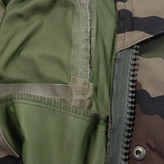 【訳あり】フランス軍 CCE カモフラージュ レインジャーパーカー USED 433UD