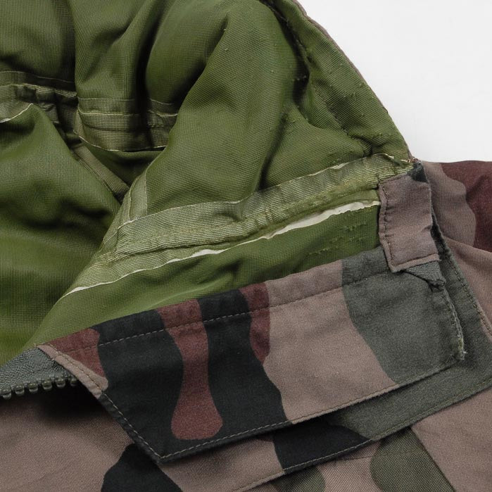 【訳あり】フランス軍 CCE カモフラージュ レインジャーパーカー USED 433UD