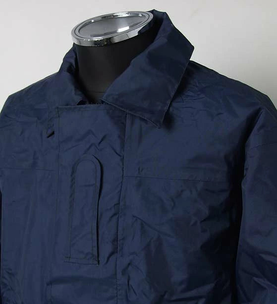 イギリス空軍 RAF ネイビー レインパーカー USED 437U