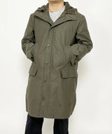 ドイツ軍 OD ボアライナー付 ロングフィールドパーカー USED 440U