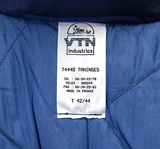 フランス VTN レッドストライプ パーカー 新品 462N