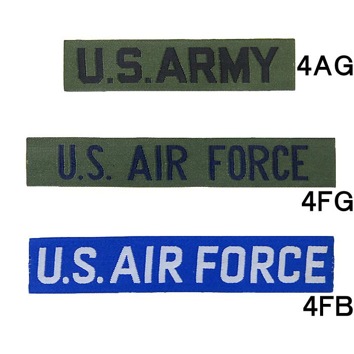 アメリカ軍 ネームタブ 新品 4-