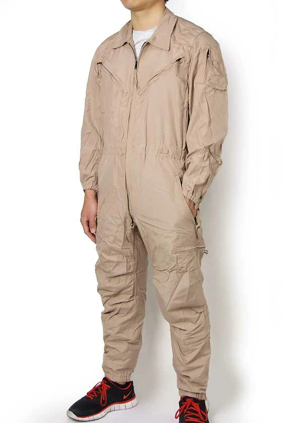 (8/23まで特価)【XSサイズ特価】アメリカ軍 カーキ CVC カバーオール 新品 501KN-SB