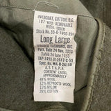 1950s アメリカ陸軍 U.S.ARMY OG-107 M-51 トレンチコート ウールライナー付 USED 605VN3