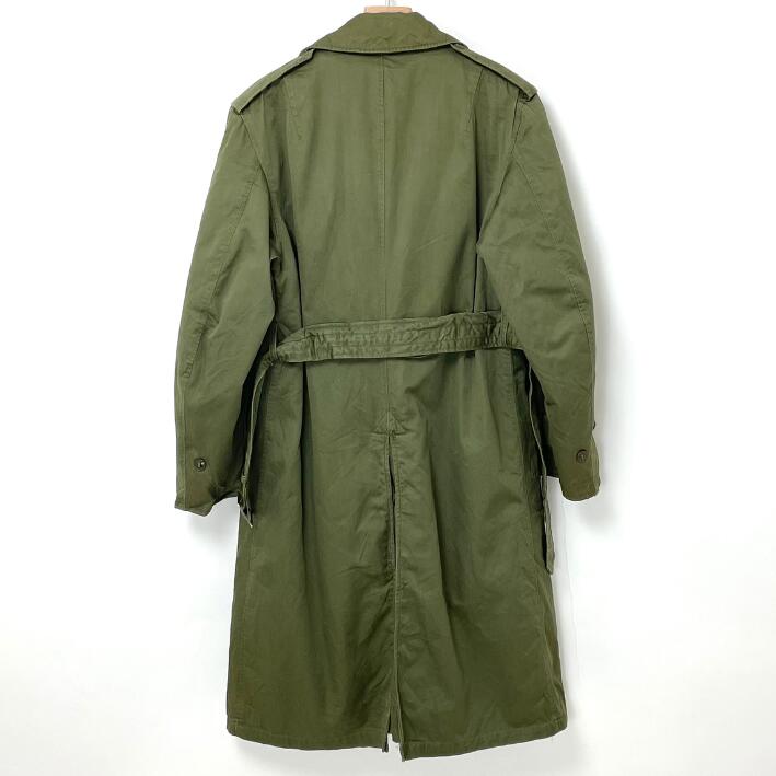 1950s アメリカ陸軍 U.S.ARMY OG-107 M-51 トレンチコート ウール