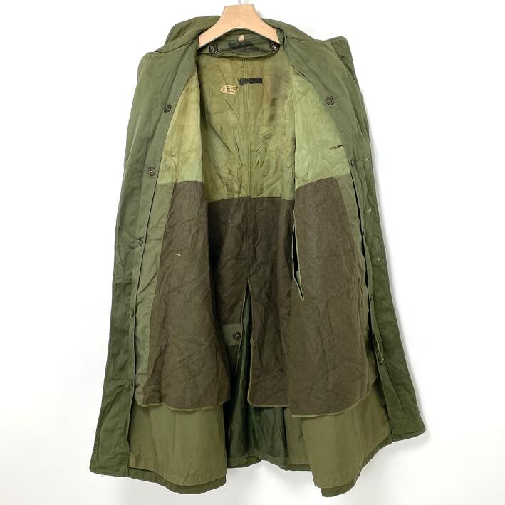 1950s アメリカ陸軍 U.S.ARMY OG-107 M-51 トレンチコート ウール