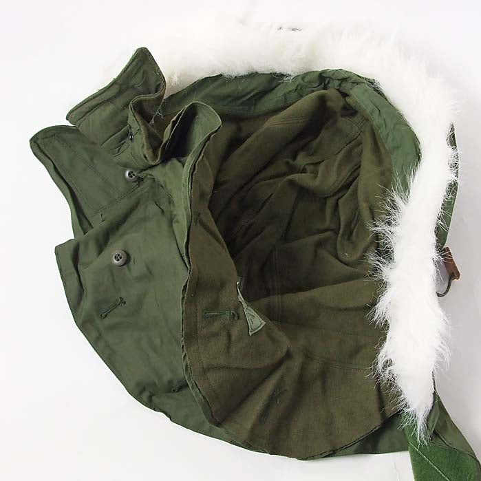 アメリカ軍 M-65 パーカー用 アクリルファー フード 新品 65HOOD-N