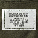 アメリカ軍 M-65 パーカー用 アクリルファー フード 新品 65HOOD-N