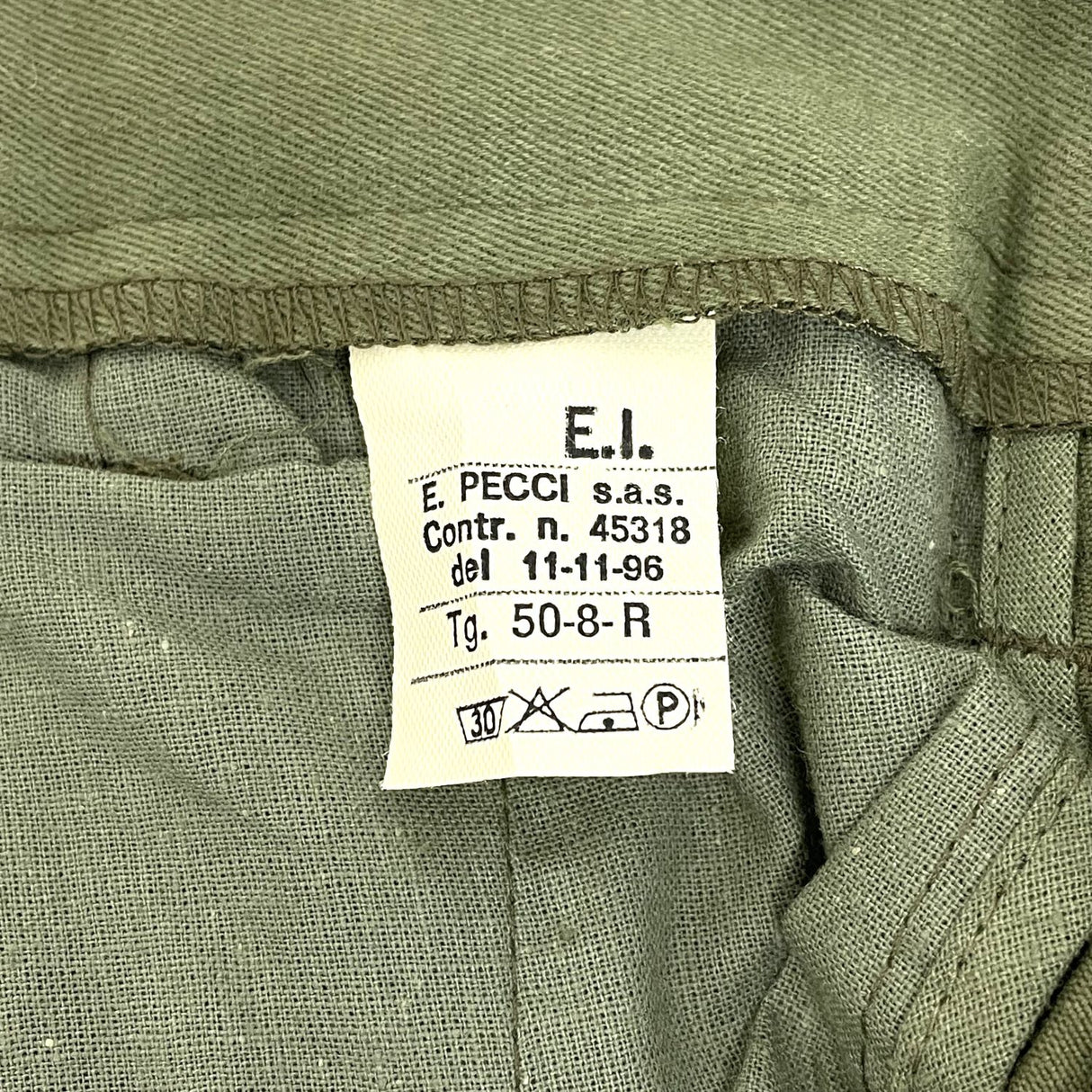 (9/5まで特価)イタリア軍 OD ニッカボッカ、アルピーニパンツ 新品 703N=